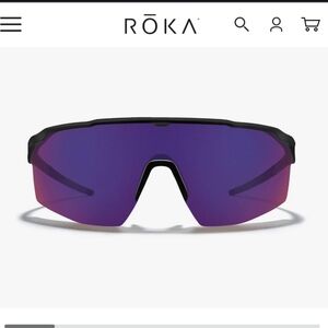 ROKA SR-1X Sunglasses (Matte Black/ Mirror Fusion Lenses)